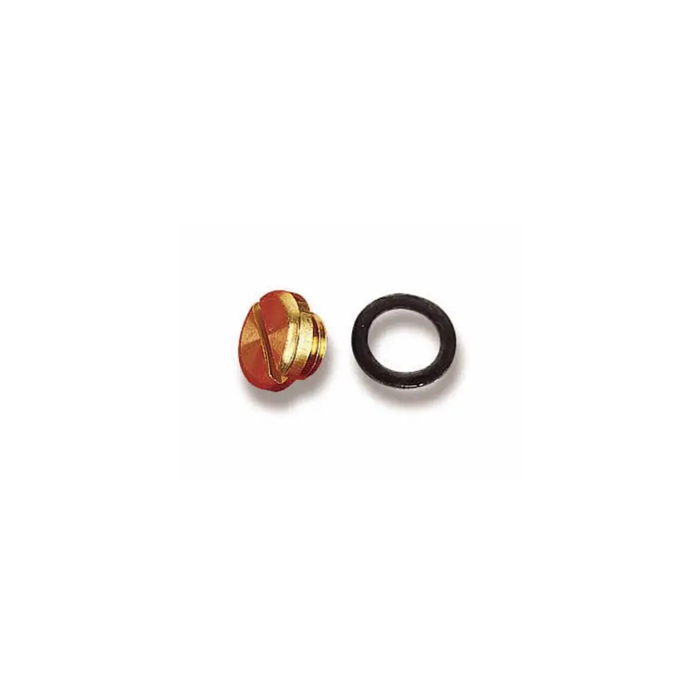 Holley 26-13 Fuel Bowl Sight Plug & Gasket Kit - HOL26-13